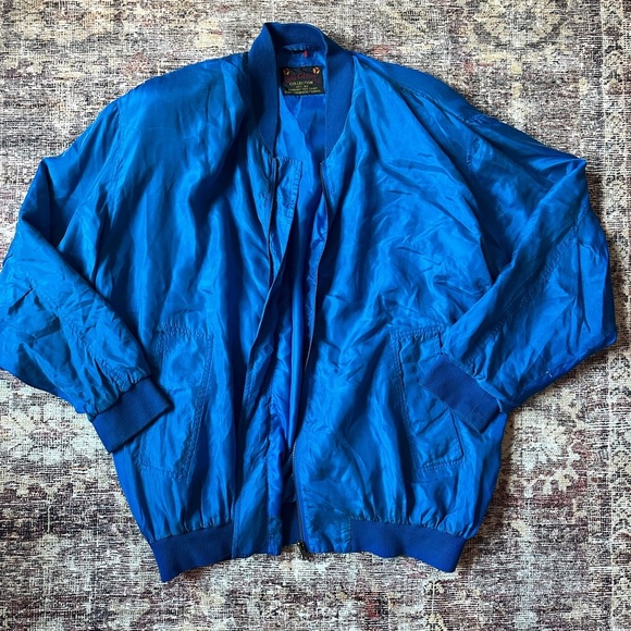 Vintage Silk Bomber - Picture 1 of 4